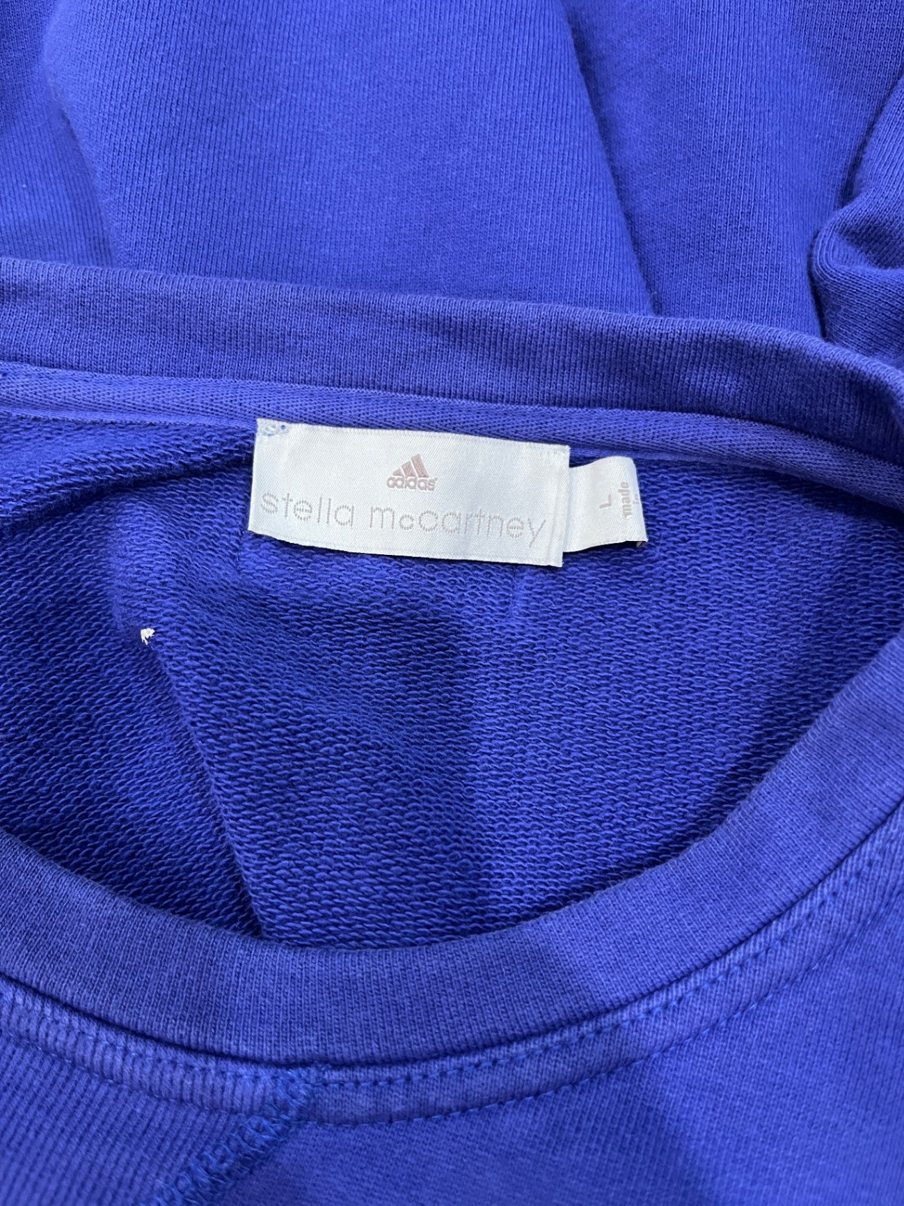 Stella McCartney x adidas Jumper — Blue & Purple | Size Large