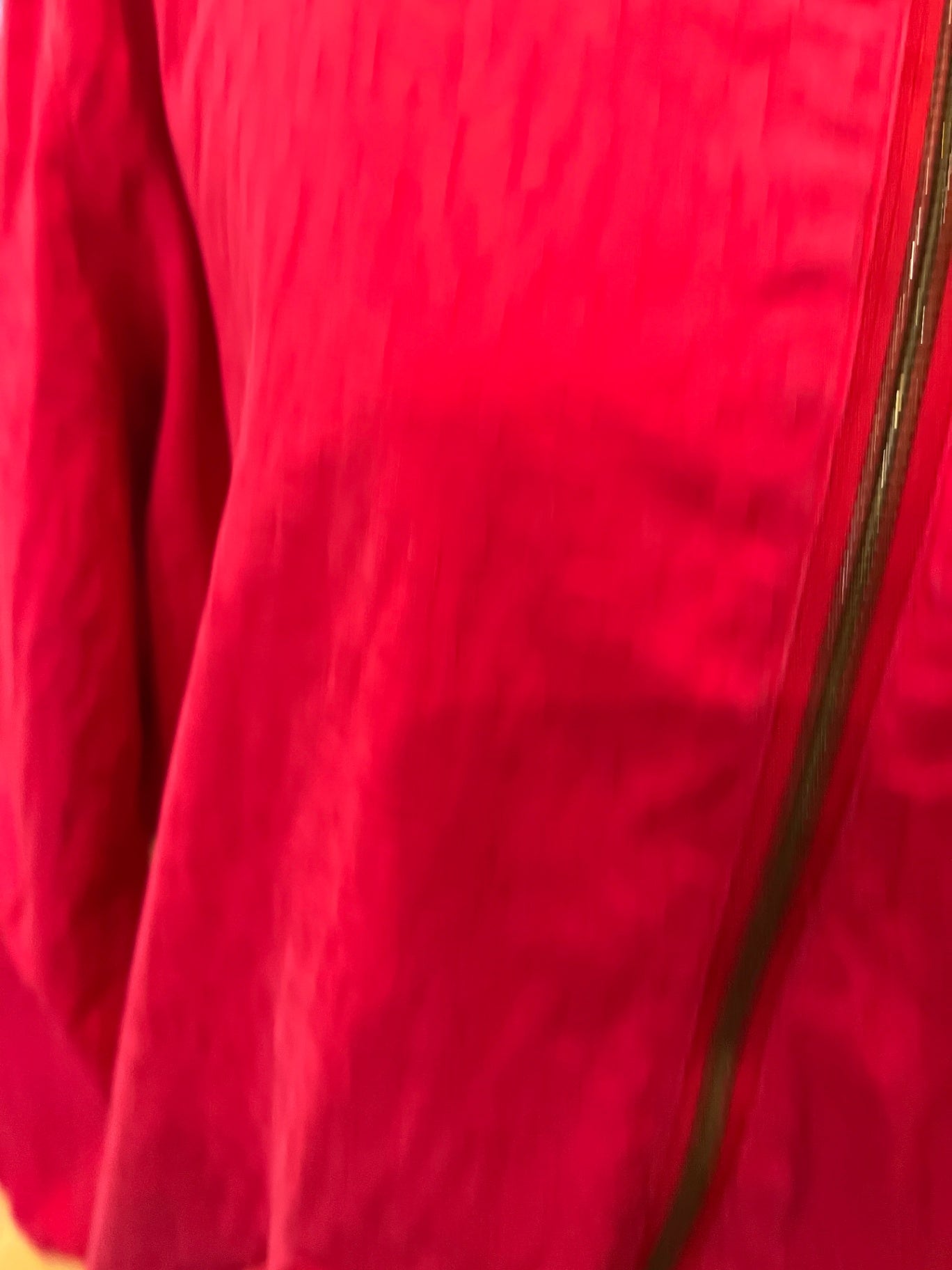 RPM Red Jacket — Size 10 | Stylish Statement Outerwear