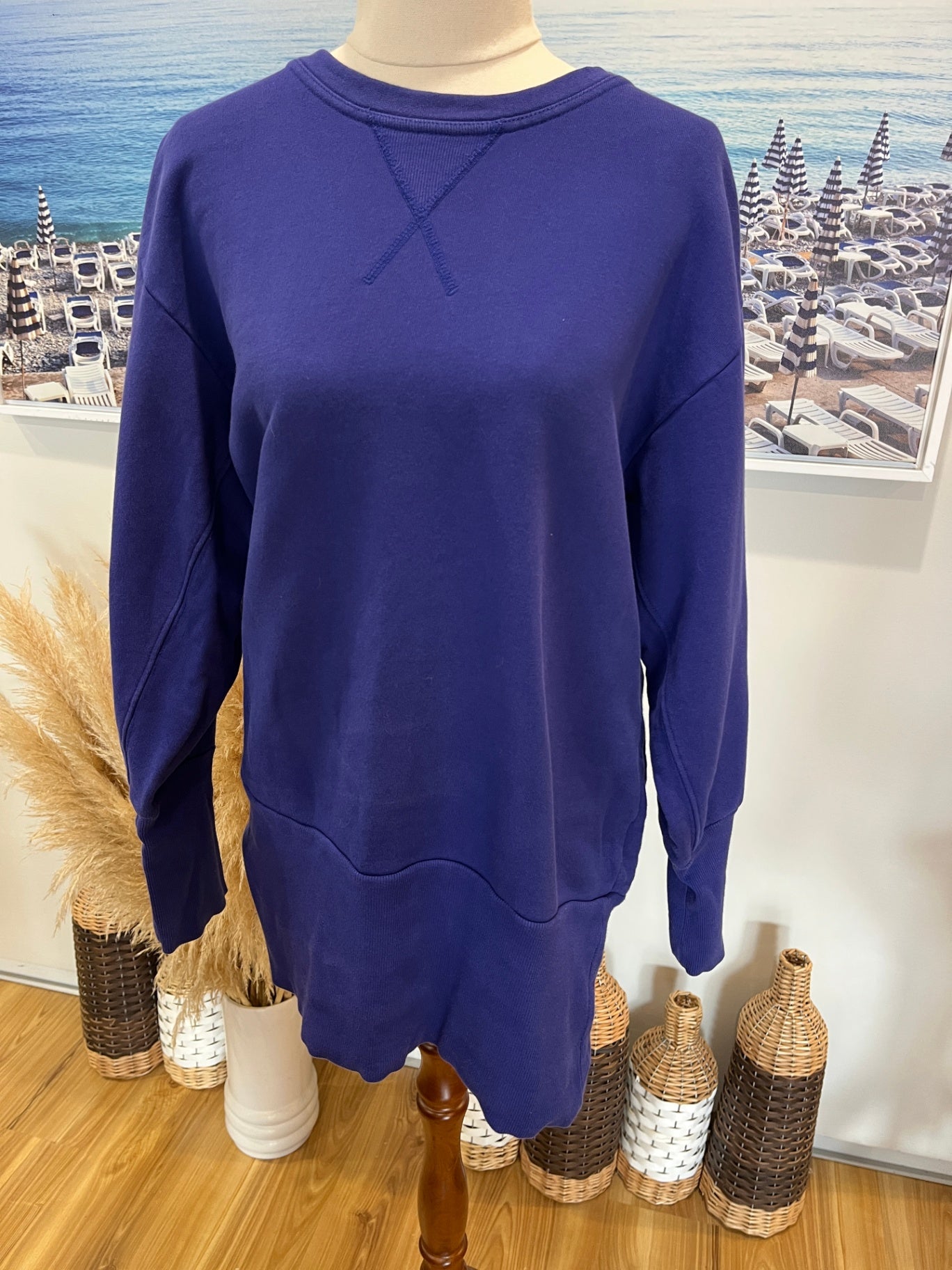 Stella McCartney x adidas Jumper — Blue & Purple | Size Large