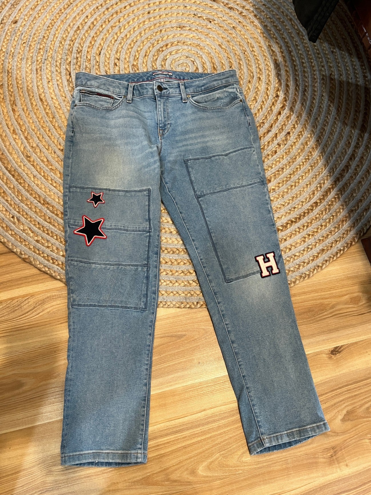 Tommy Hilfiger Boyfriend Jeans — Blue | US 10 (Approx. AU/NZ 14)