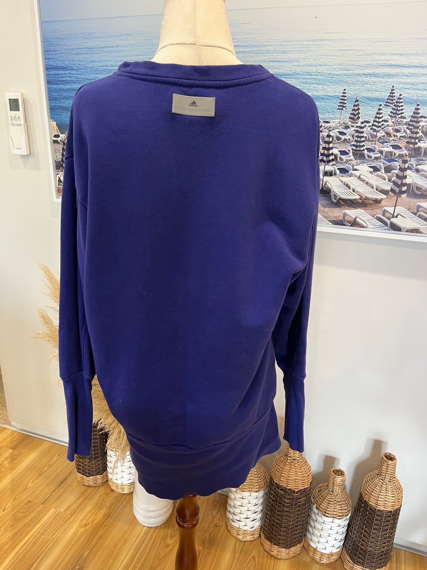 Stella McCartney x adidas Jumper — Blue & Purple | Size Large