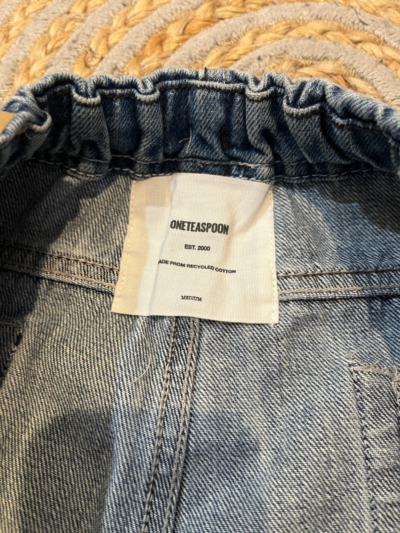 ONETEASPOON Relaxed Fit Jeans | Recycled Cotton | Classic Blue | Medium