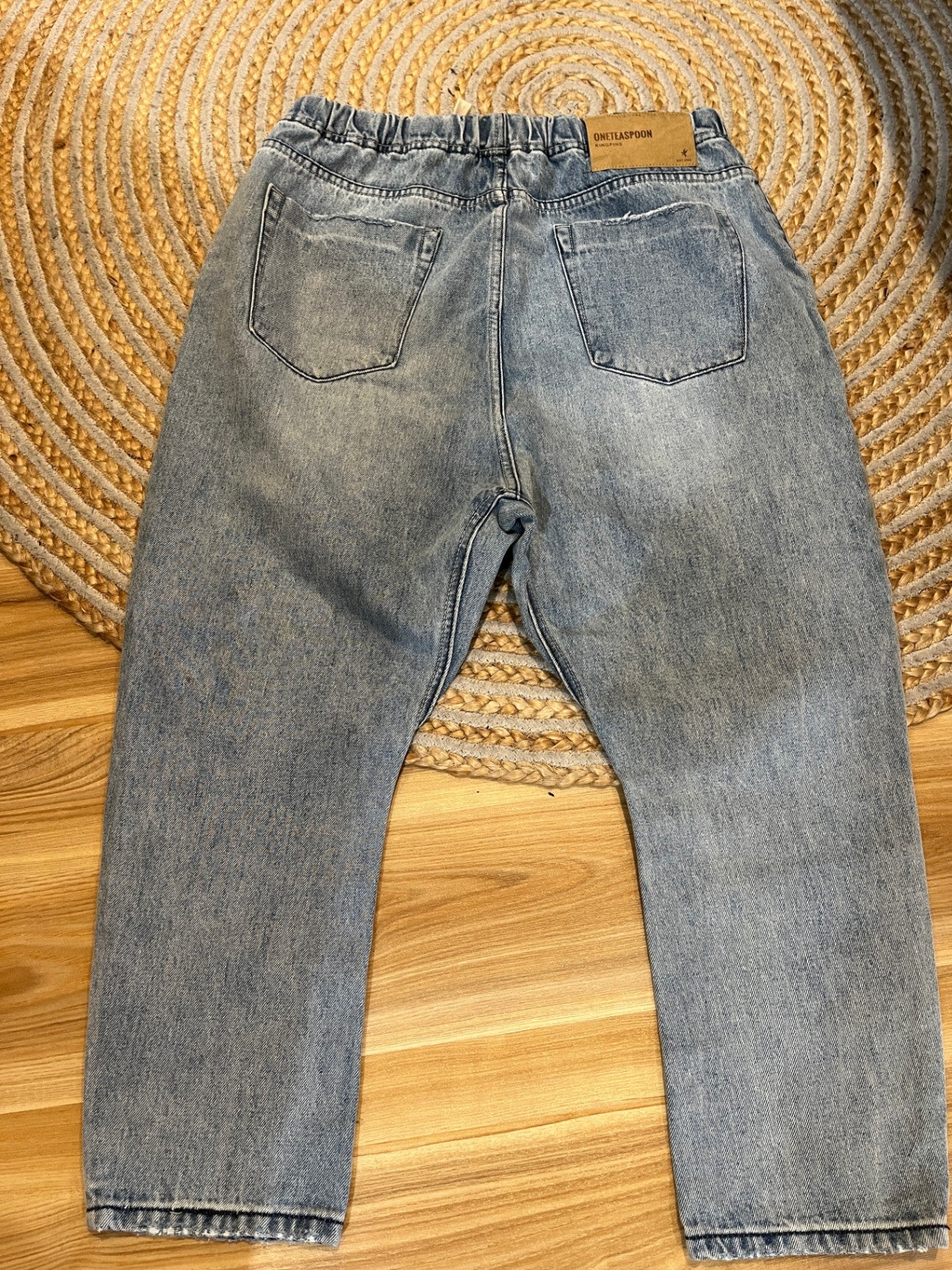 ONETEASPOON Relaxed Fit Jeans | Recycled Cotton | Classic Blue | Medium