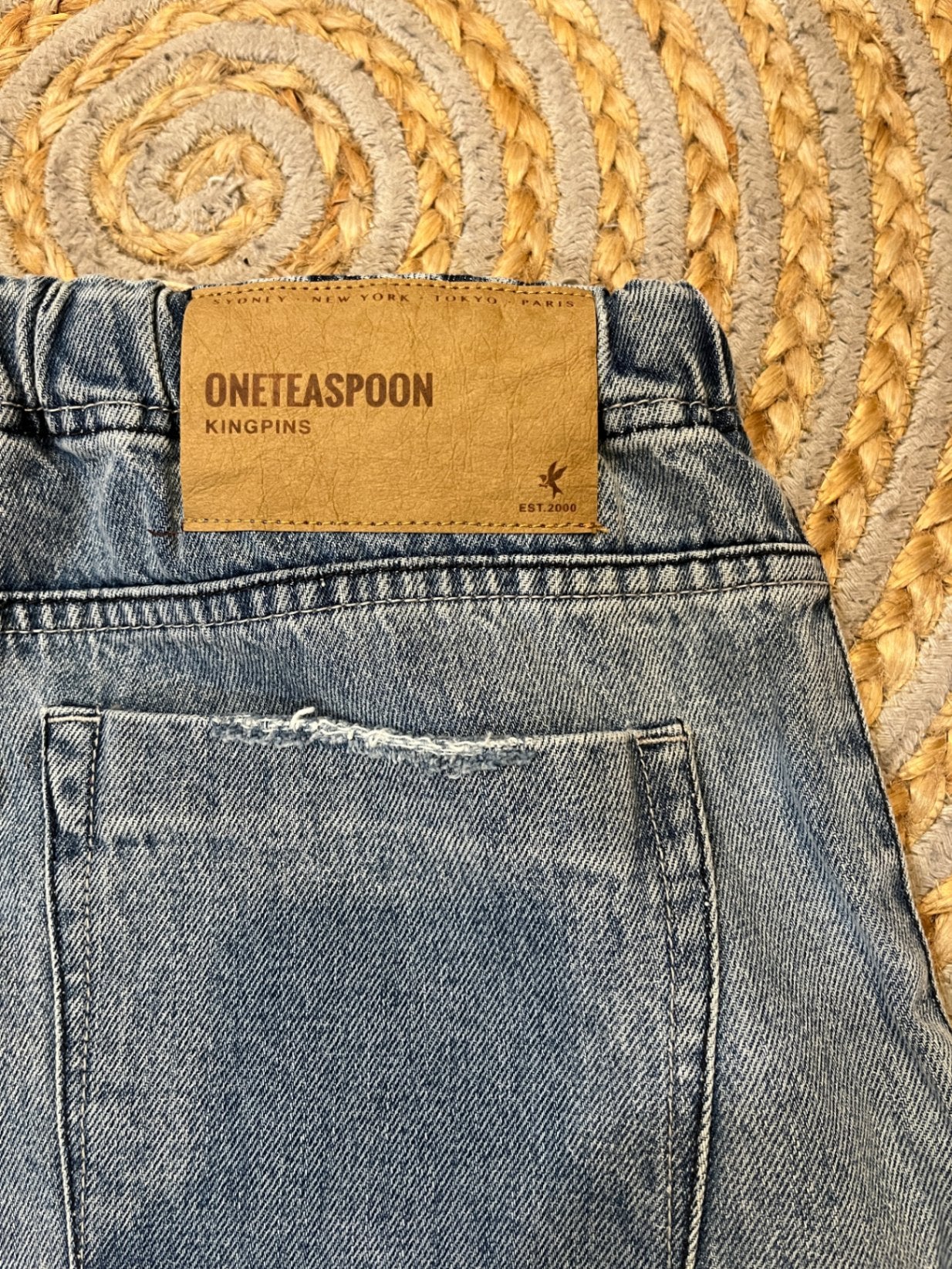 ONETEASPOON Relaxed Fit Jeans | Recycled Cotton | Classic Blue | Medium