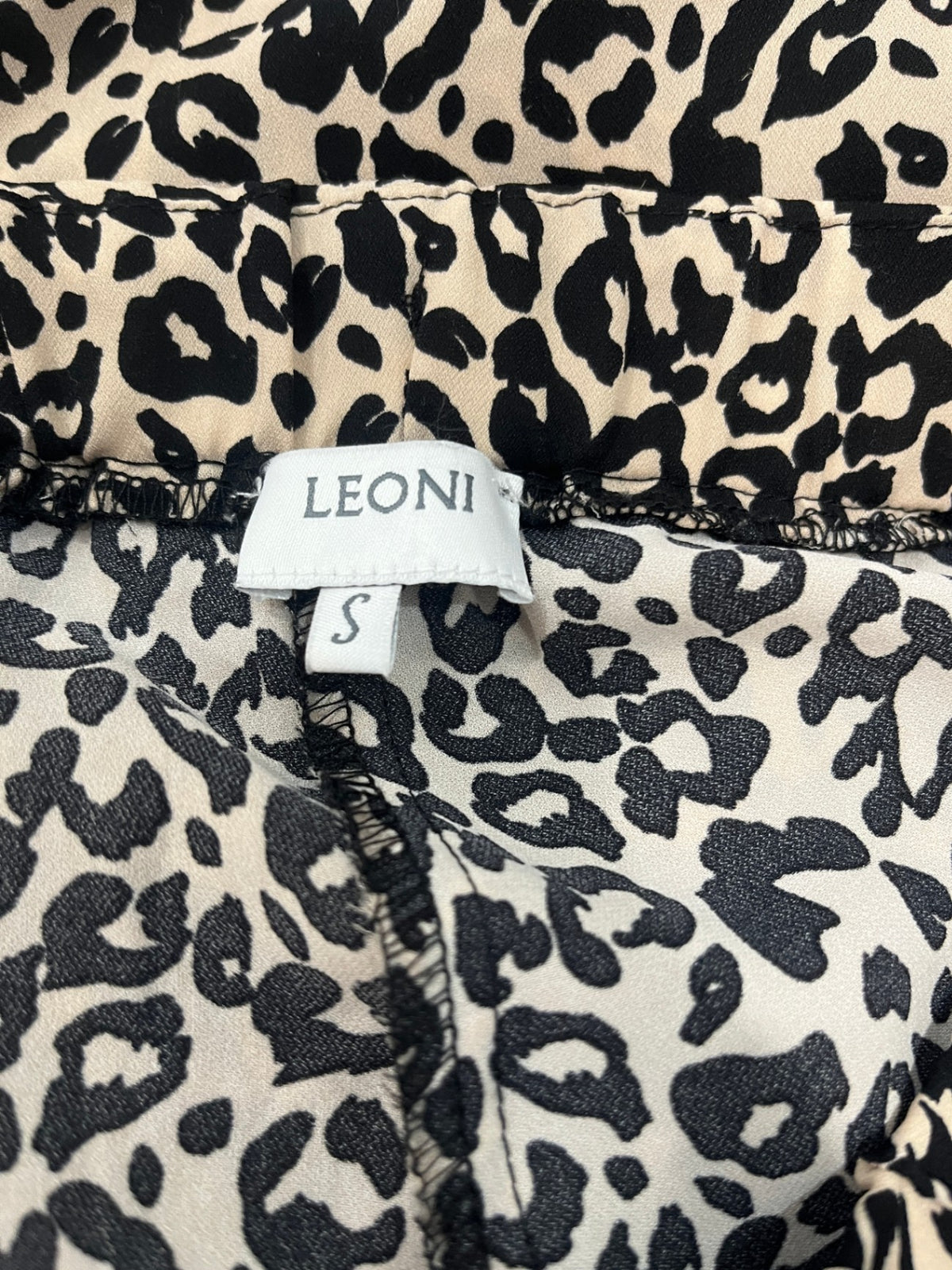 Leoni Animal Print Pants – Size Small