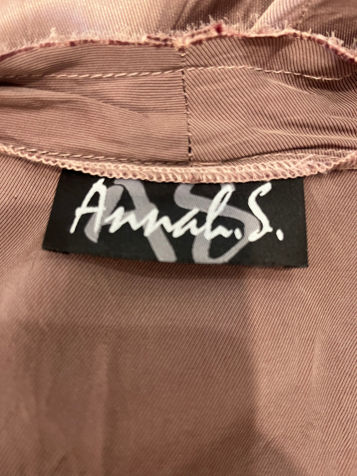 Annah S Muted Pink & Purple Jacket – M/L