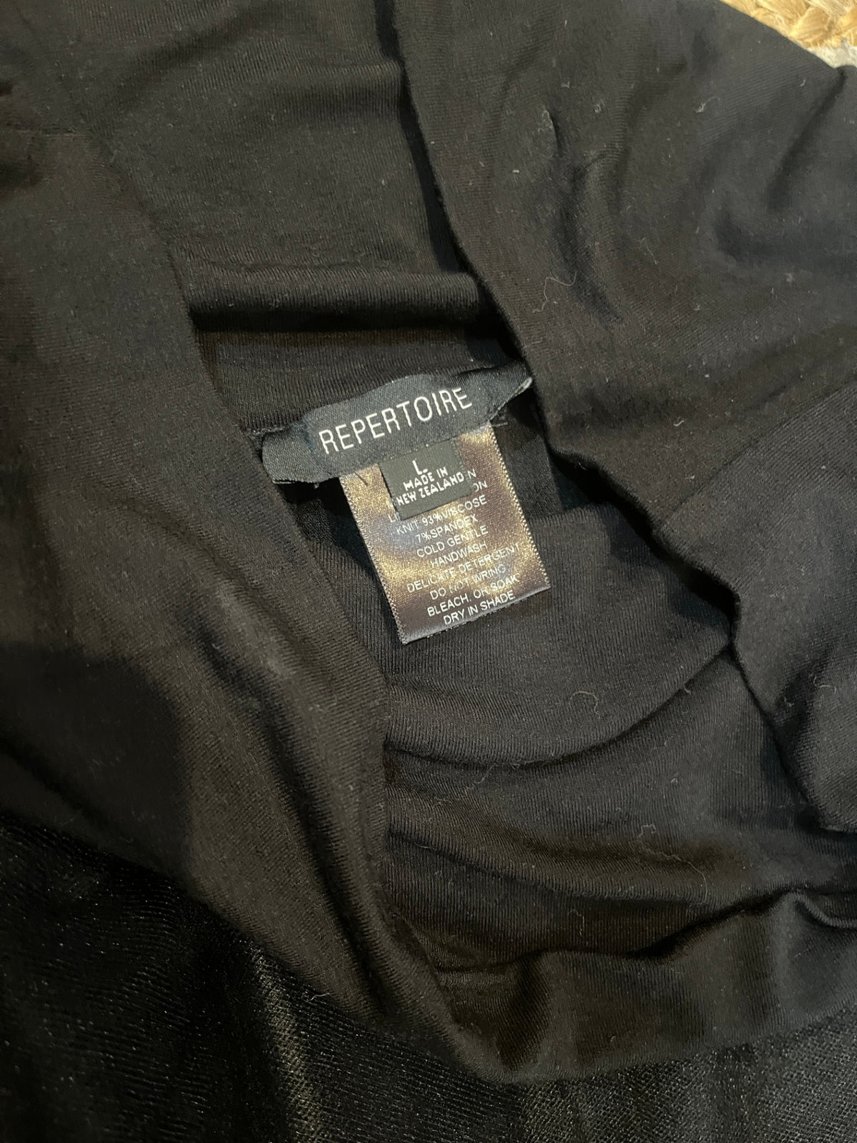 Repertoire NZ Made Classic Black Skirt – Size Large