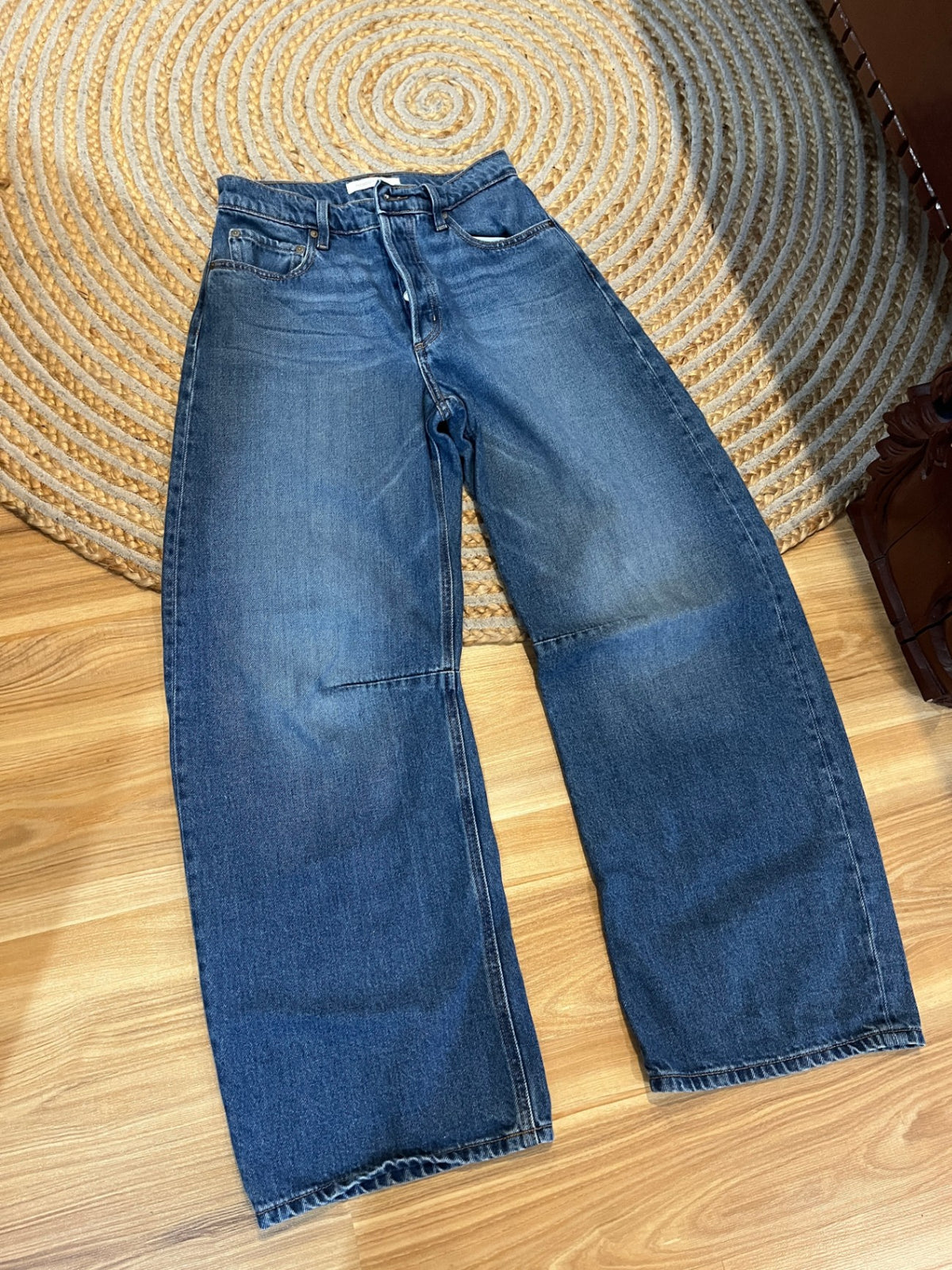 Nobody Denim Organic Cotton Jeans – Size 23 | Classic Blue Denim