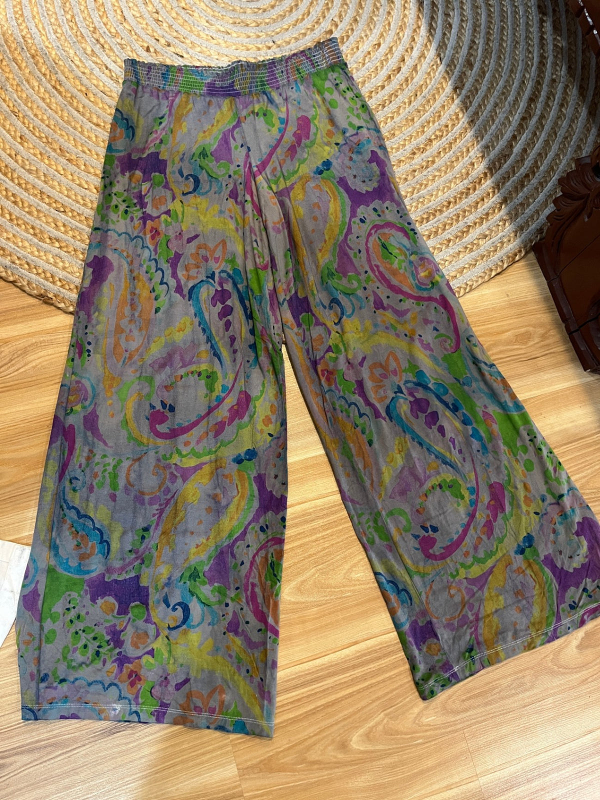 Ralph Lauren Grey Tie-Dye Pants – Small