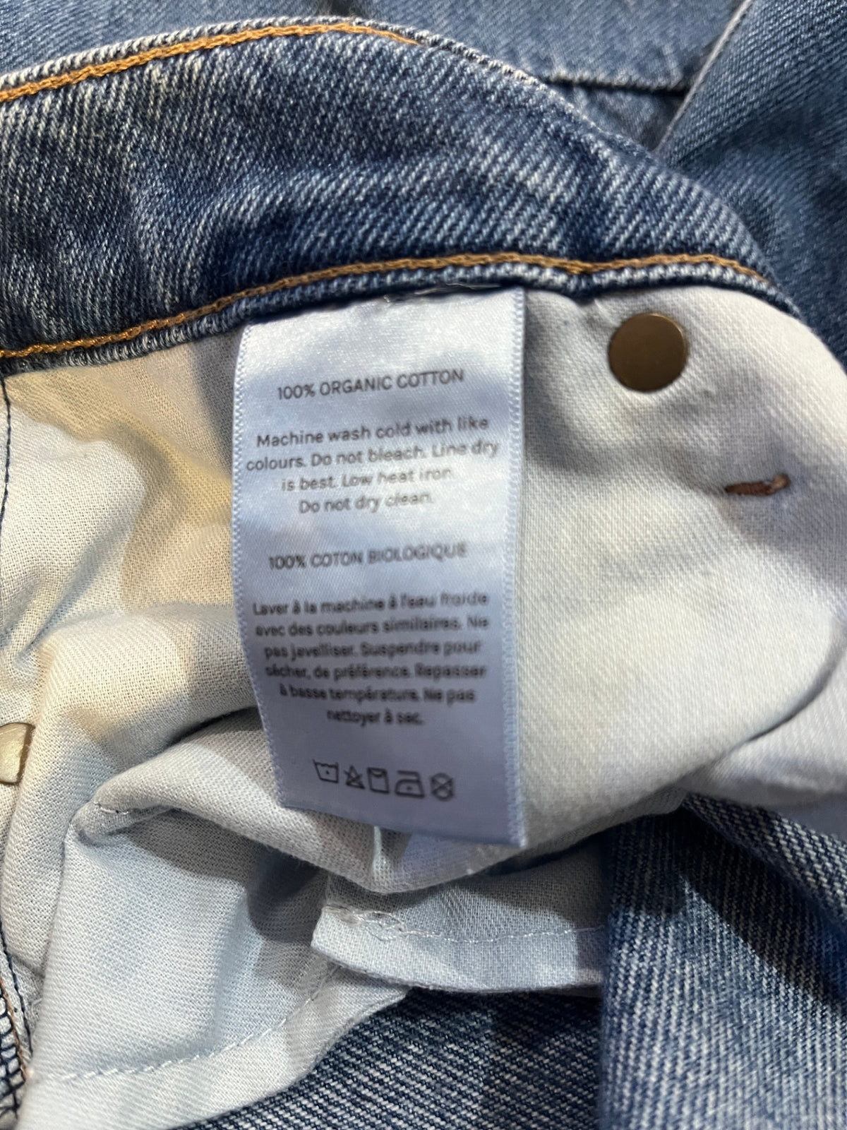 Nobody Denim Organic Cotton Jeans – Size 23 | Classic Blue Denim