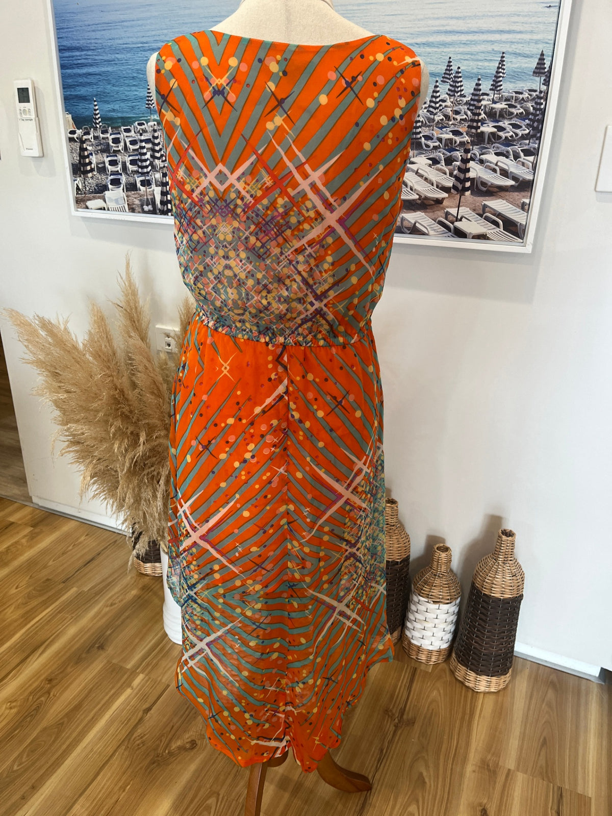 New Girl Orange Summer Dress – Size 8