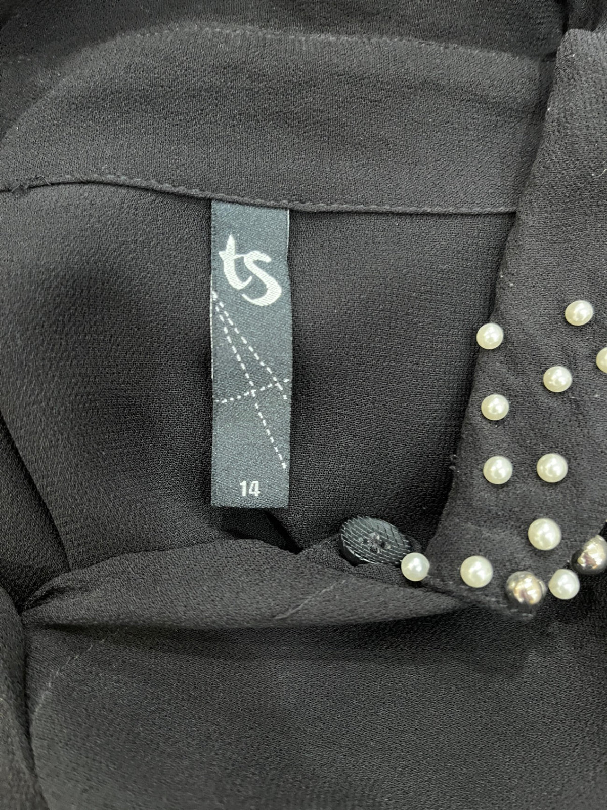 Taking Shape Black Long Sleeve Shirt – Classic Size 14