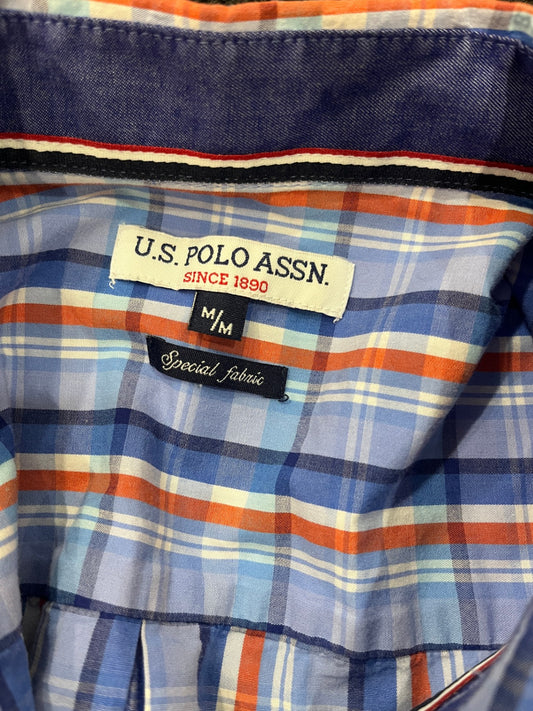 Men's U.S. Polo Assn. Short Sleeve Polo Collared  Shirt – Size M