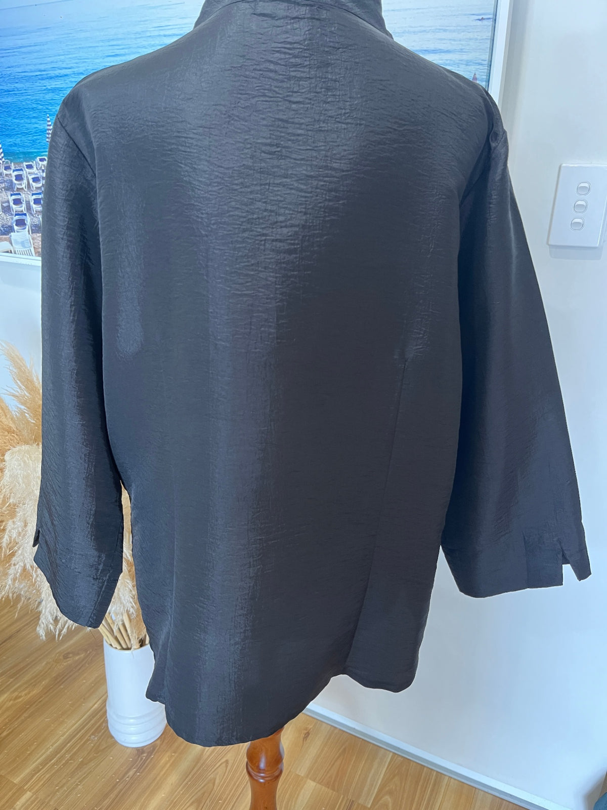 Lisa Law Tailored Black Jacket – Size 18